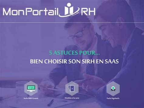 5 astuces pour choisir son SIRH en SaaS .